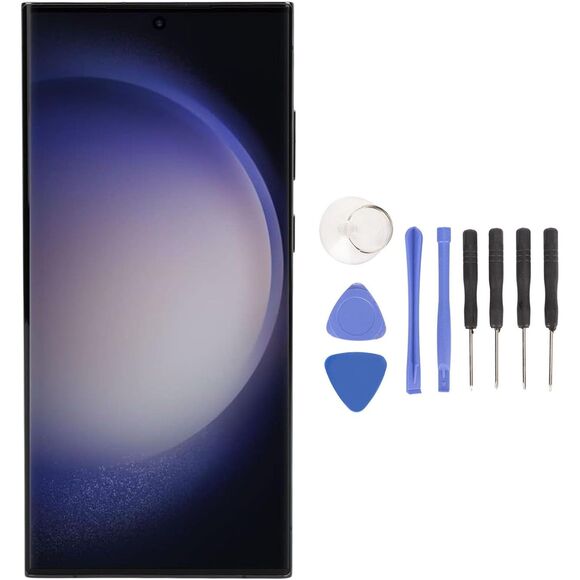 S23 Ultra Replacement Screen SM-S918B — 6.8 Inch Touch Display with Frame